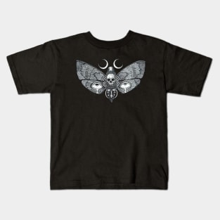 Lucero Band Logo Butterfly Dark Kids T-Shirt